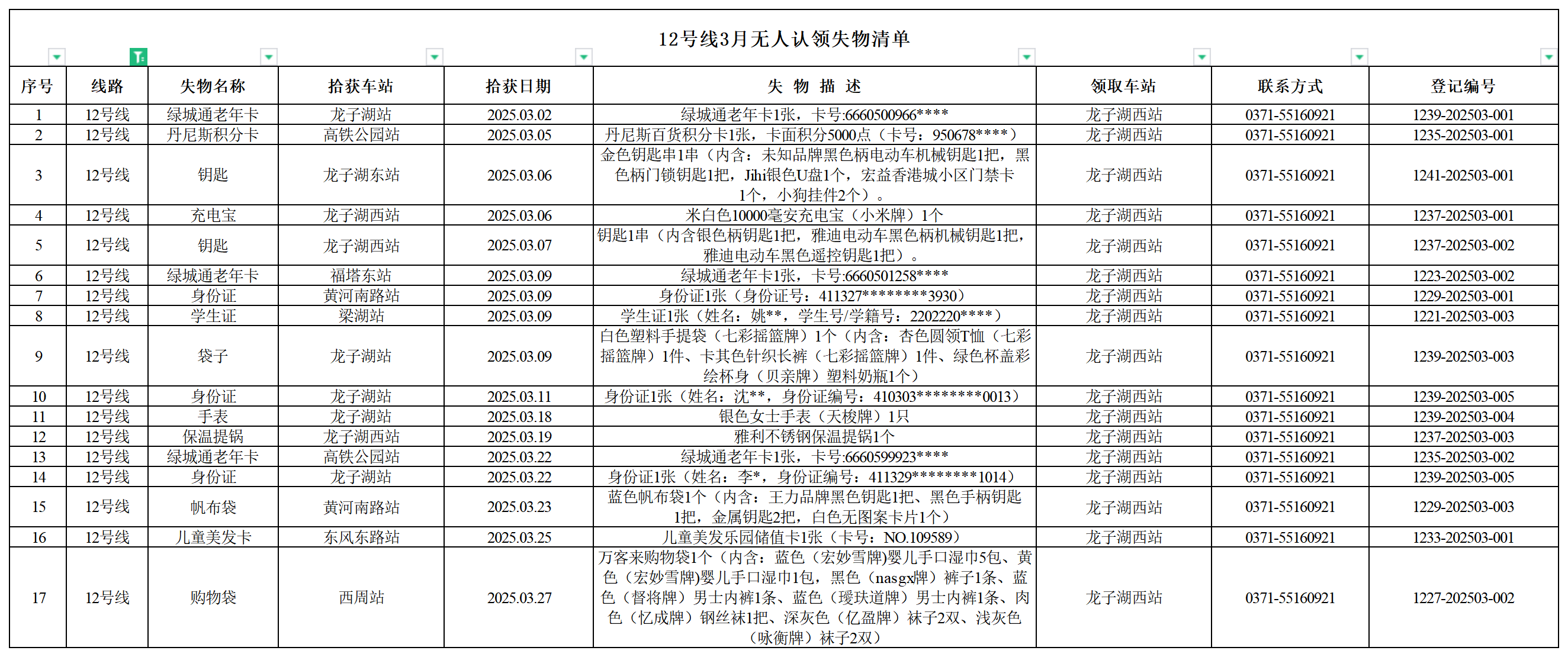 12號線--客運中心3月無人認領(lǐng)失物清單.png